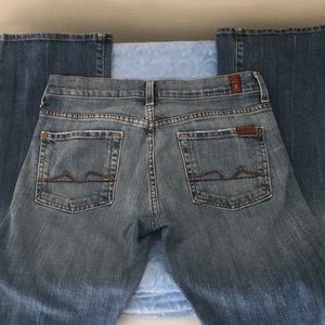 7 For All Mankind straight leg jeans